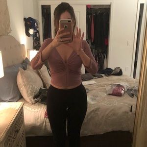 LuLu’s Dusty Rose Top